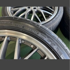 ロクサーニ　 pcd100  18インチ‼️ナット
セット‼️50プリウス 　 タイヤホイールセットの画像