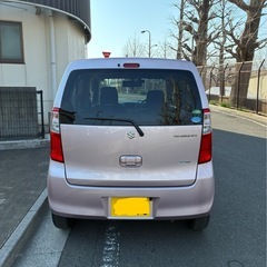 【車検有】燃費良 東京 H27 ワゴンR 後期モデルエネチャージ 実走行109千km ナビTV ドラレコ ETC バックカメラ 機関良好【激安】の画像