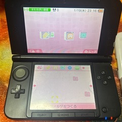 本日明日限定出品！！すぐに遊べる！！3DSLL 本体　ソフト18本の画像