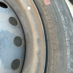 急ぎ！155/65R14 4本ダイハツ車から取り外しの画像