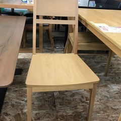 ジャングルジャングル貝塚店　ダイニングセット　2人用　テーブル　椅子　机　チェア　木　木目　家具　シンプル　オシャレ　中古　貝塚市　二色浜の画像