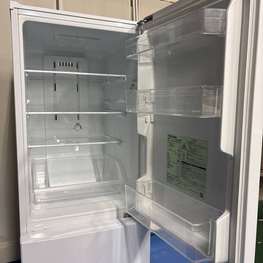ご購入頂きありがとうございました。取引終了しました。東芝冷凍冷蔵庫2019年式　153L清掃済み、動作確認済み　中古品