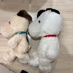 スヌーピーぬいぐるみの画像