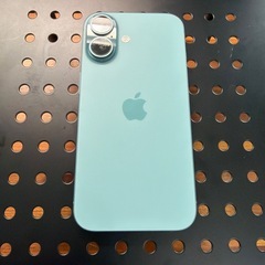 【美品】iPhone 16 無印　256GB 残量90% ティール SIMフリーの画像
