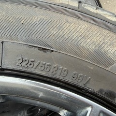 cx-8 Lパッケージ　純正19インチ ホイールセット TOYOタイヤ付きの画像