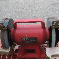 ★藤原産業株式会社　HI STEEL　両頭グラインダー　　SL-150A　　　美品の画像