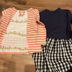 110、120サイズ女の子服の画像
