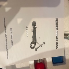 フェンダー爪折り機、新品❗️の画像