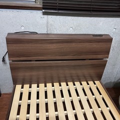 (取引中)シングルベッド マットレス付きの画像