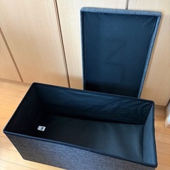 ベンチ収納　オットマン　折りたたみの画像