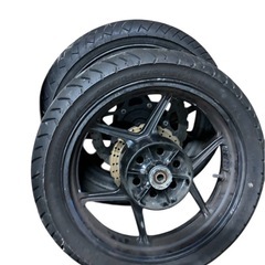 カワサキ Ninja250 ニンジャ250 部品取り車体一式 フレーム・エンジン・ホイール等まとめての画像