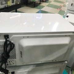 ジャングルジャングル貝塚店　ユニヴ　レンジ　ツインバード　2021年製　60Hz専用　関西専用　白　ホワイト　横開き　ターンテーブル　ダイヤル式　中古　貝塚市　二色浜の画像