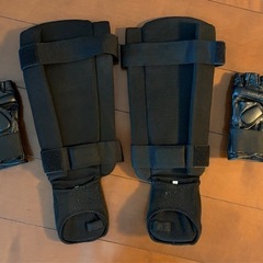 グローブレガース一式　大人用の画像