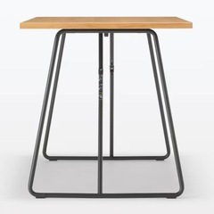 美品　無印良品　無印　テーブル　木製折りたたみテーブル　120サイズ　　の画像