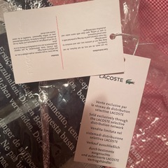 新品　ラコステ リュック バックの画像