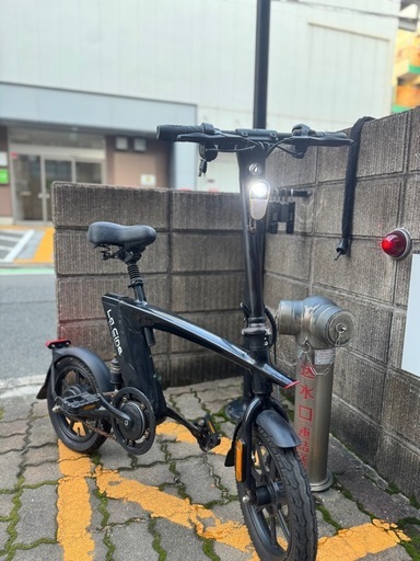 電動アシスト自転車 14インチ 36V10Ah ブラック