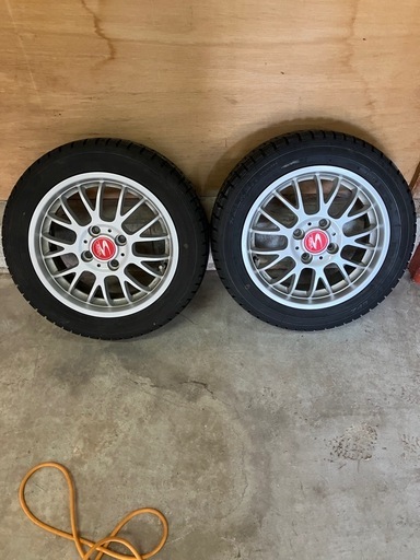 エスホールド　
14×5J +45 2本　 スタッドレス155  65 14