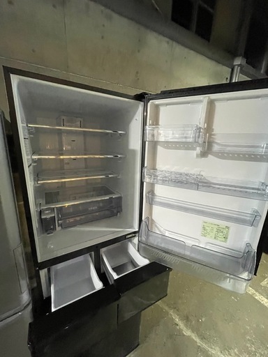 配達可【アクア】冷蔵庫415L★2019年製 クリーニング済み/6ヶ月保証付き★400Lクラス【管理番号0321】野