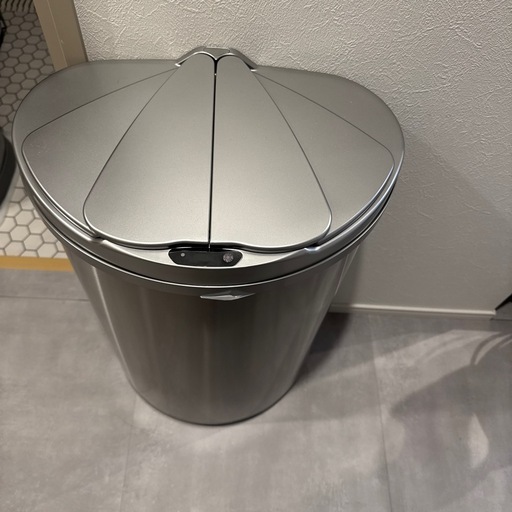 センサー開閉ステンレスダストボックス 47L