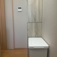 ※他サイトで交渉中【超美品/お得品】食器棚×衣類収納可の画像