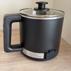 【美品】ニトリ 電気ケトルポット　箱・説明書ありの画像