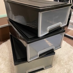 衣装ケース［3個セット］の画像