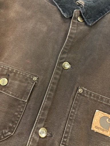 【00s極フェード】carhartt DKB XL ブラウン カバーオール