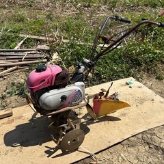 耕運機！畝立てに！の画像