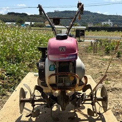 耕運機！畝立てに！の画像