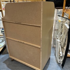 【キャスター付き収納】【木製】クリーニング済み【管理番号0321】知の画像