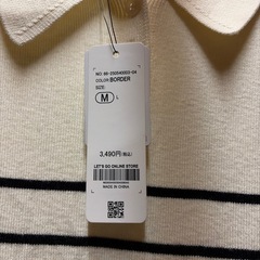 coca新品タグ付きドッキングワンピースMの画像