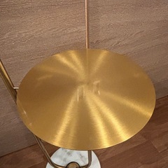 【美品】真鍮 フロアランプ 北欧 電球付きの画像