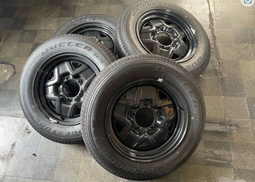 ジムニー　JB64　新車外し　スチールホイール／タイヤ