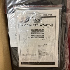 H2O ウルトラスチームマスター　x5
の画像