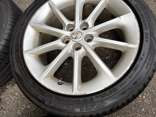 バリ山　レクサス　205/50/17 FALKEN AZENIS FK510 8分山 22年製