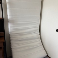 ニトリ  ロフトベッド 白 （マットレス付き）の画像