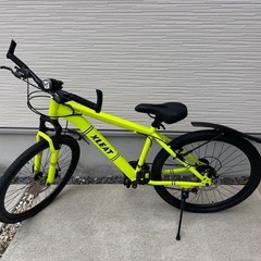 ほぼ新品 マウンテンバイク 26インチ 21段変速 XLEAT 神戸引取の画像