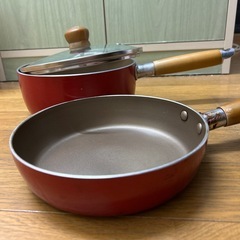 フライパン２つ　3/28までに受取の画像
