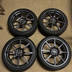 希少 アバルト Marchesini Design 037 ホイール 4本セット タイヤ TOYOの画像