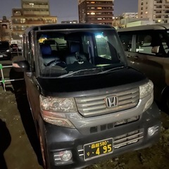 NBOX  黒ナンバー　の画像