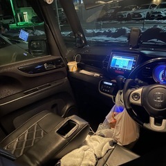 NBOX  黒ナンバー　の画像