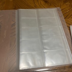 無印　名刺サイズ　クリアポケットファイルの画像