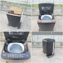 Hisense / ハイセンス 全自動洗濯機　5.5kg 型番：HW-G55EK 年式：2021年製の画像