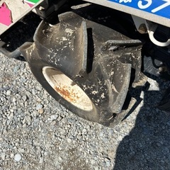 バインダー 動力刈取機 イセキ稲刈り 2条刈り 長野 イセキの画像