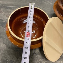 陶器製　釜飯容器4セットの画像