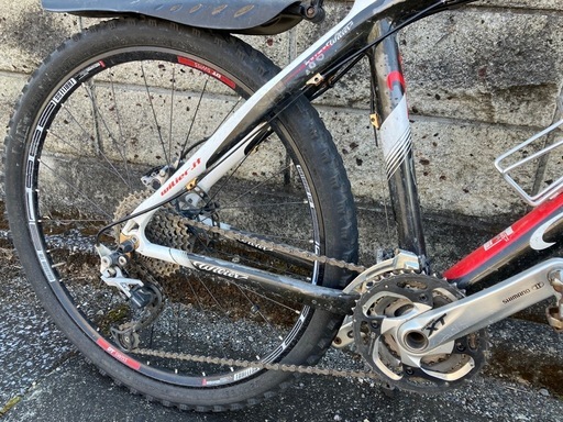 <交渉中の方います>ジャンク扱い　MTB自転車　Wieier  カーボンフレーム　DEORE XT