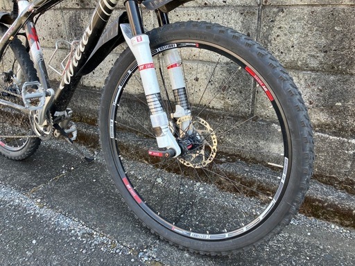 <交渉中の方います>ジャンク扱い　MTB自転車　Wieier  カーボンフレーム　DEORE XT