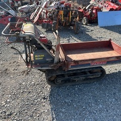 ヤンマー クローラー運搬車 手動ダンプ 運搬車 実動の画像