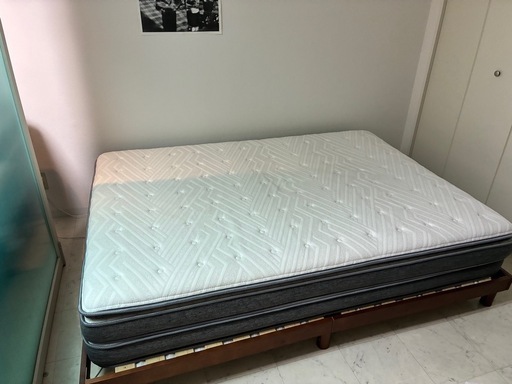 ニトリ　ベットマット　フレーム付き　一年の使用のみ　美品