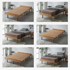 マーヴィン すのこベッド セミダブル　の画像